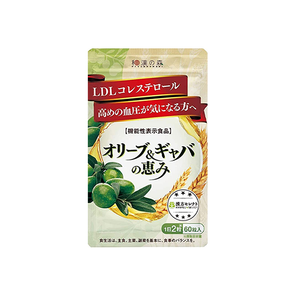 食品・飲料・酒オリーブ＆ギャバの恵み 30日分 60粒入 6袋