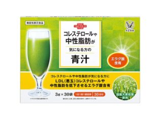 コレステロールや中性脂肪が気になる方の青汁